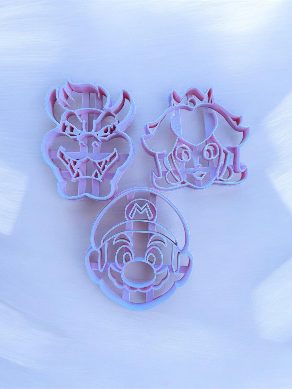 Custom Cookie Cutter Bundle - 2 Personalized 3D Printed Molds